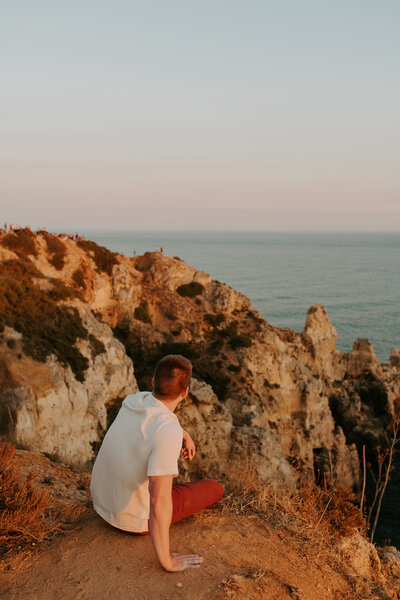 one of the best places to get married in Portugal is in the Algarve. Lagos has peaceful beaches with trails to explore to find the perfect private ceremony location.