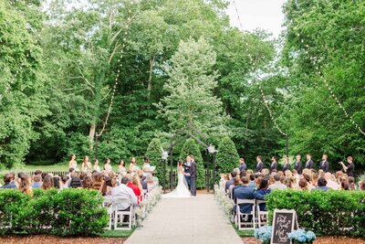 Gorgeous Nashville Wedding Ceremony at Firefly Barn