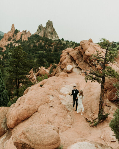 Elopement in the San Juan Mountains of Colorado in Silverton