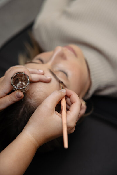 Brow transformation at Tahlia's Beautyworx Hamilton