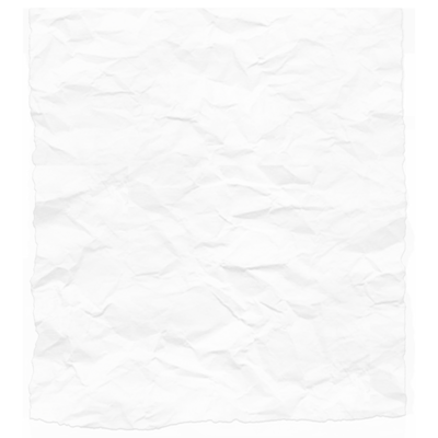 crinkled piece of paper