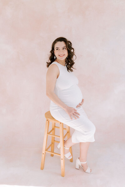 Maternity session with Washington DC family photographer Katie Annie Photography