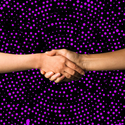 Handshake representing building trust with your target audience