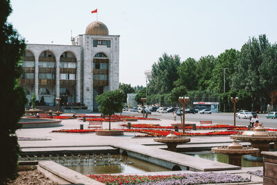 Ala-To Square Bishkek, Kyrgyzstan