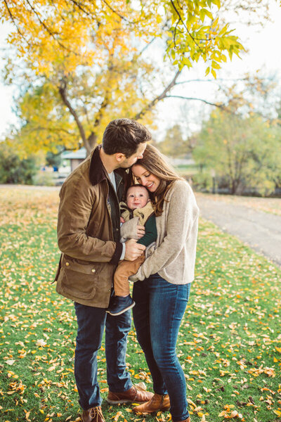 Family Lifestyle Shoot in the Fall