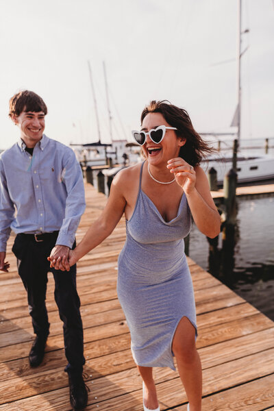In love couples engagement photography