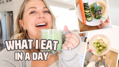 Youtube thumbnail of Mollie Mason what i eat in a day video