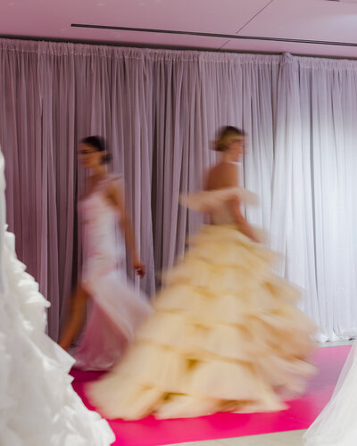 Andrew Kwon Gowns at WedLuxe Show 2023 Runway pics by @Purpletreephotography 37