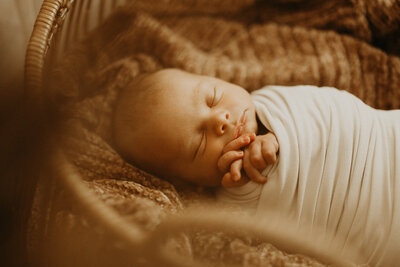 Newborn photographer in Rochester, MN for Lucas and family.