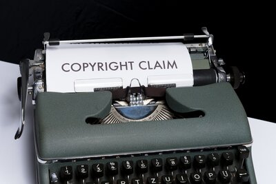 copyright claim on typewriter