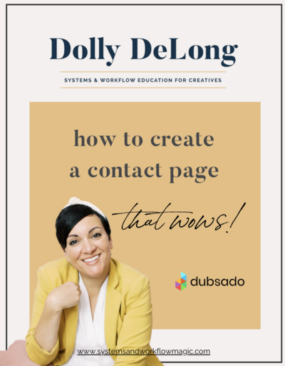 how to create a contact page that wows image