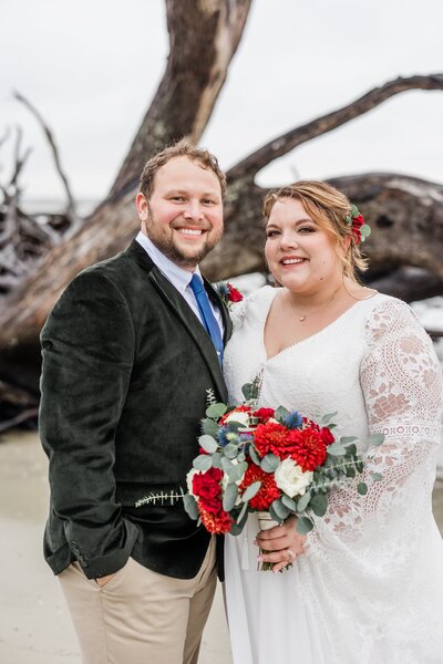 Trista + Joseph's elopement at Jekyll Island - The Savannah Elopement Package, Flowers by Ivory and Beau