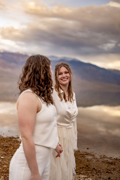 Lesbian Wedding at Death Valley