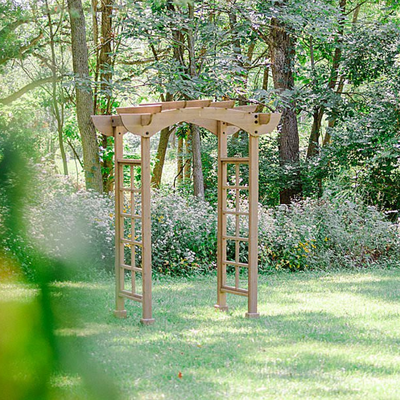 pergola arbors  at barnwood events in madison, winconsin.