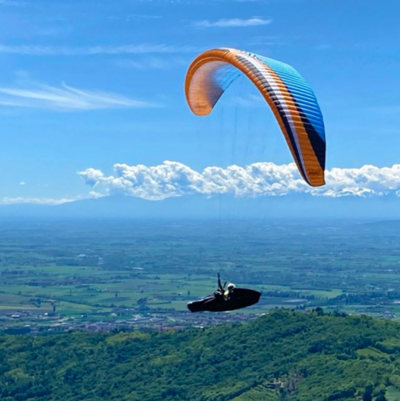 Picture of a paraglider