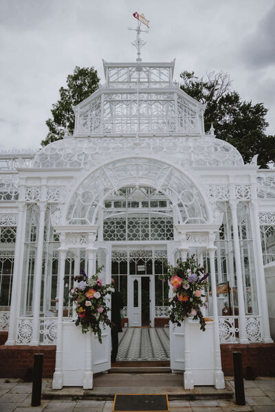 Pesh flowers real wedding inspiration
