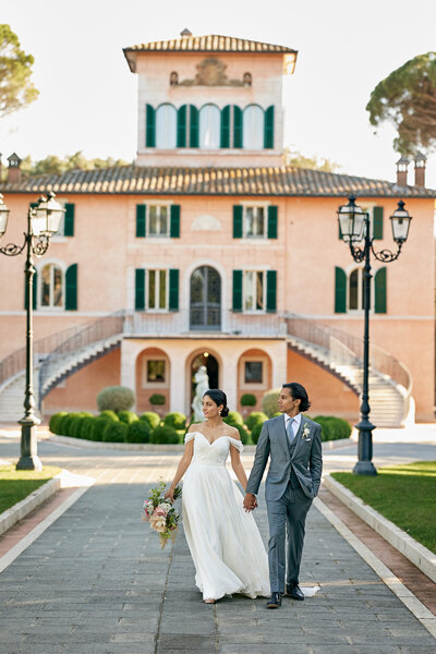 Villa wedding in Tuscany