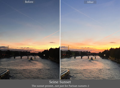 Seine Sunset