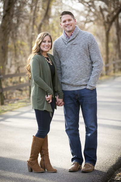 Winter engagement session Engagement photos at Valley Forge Park, PA