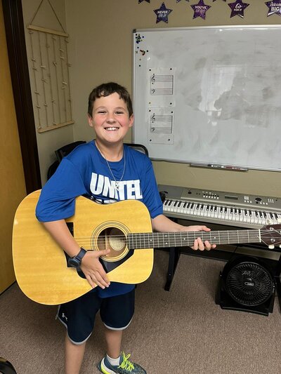 Piano Lessons, Guitar Lessons, and Ukulele Lessons for kids in Edmond Oklahoma
