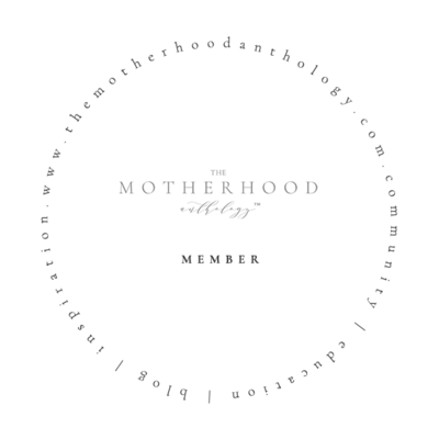 the motherhood anthology membership badge