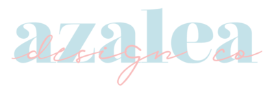 Azalea Design Co. Alternative Logo Design