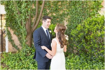 first look at Twigs Tempietto wedding in Greenville