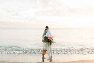 Captiva Beach Elopement Wedding Photos