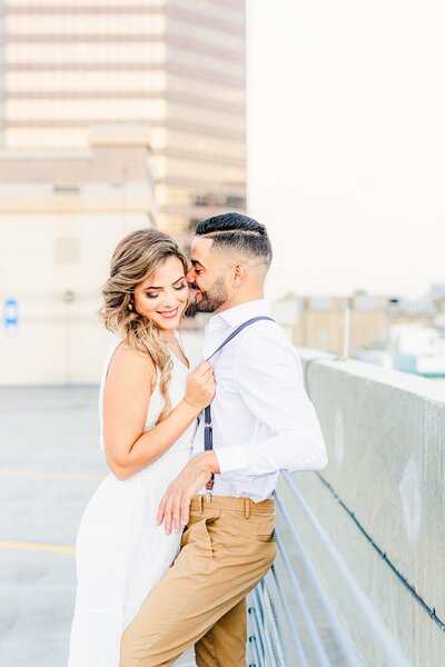 Downtown Orlando Rooftop Engagement