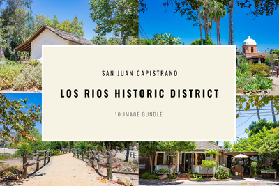 Los Rios Historic District San Juan Capistrano Community Photos Bundle