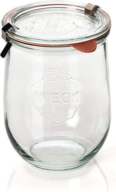 weck jars for canning and sourdough