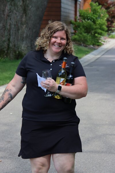 kayla, month-of coordinator at barnwood events, a wedding venue in madison, winconsin.