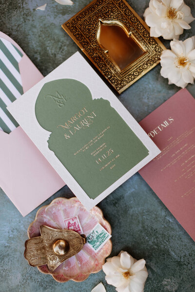 luxury flat lay