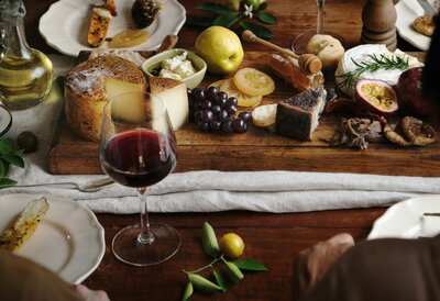 Elegant plate of seasonal French cuisine served at Chateau Charente, showcasing garden-fresh ingredients and artisanal preparation as part of a luxury retreat experience.