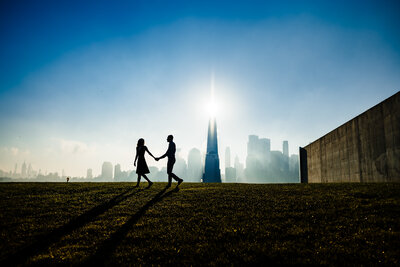 NYC Engagement Photography: Romantic NYC engagement photos by Ishan Fotografi. Capture unforgettable memories.