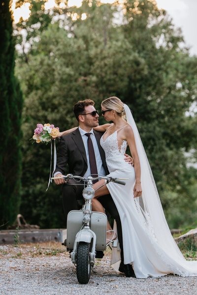 Eloping in Tuscany on a Vespa - Shawna Rae wedding and elopement photographer