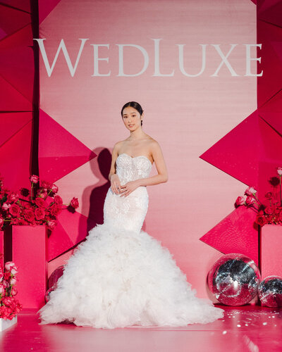R Mayer Atelier at WedLuxe Show 2023 Runway pics by @Purpletreephotography 16