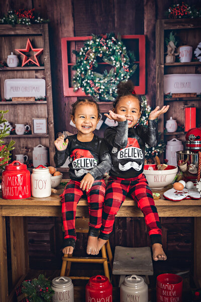 knightdale christmas mini session