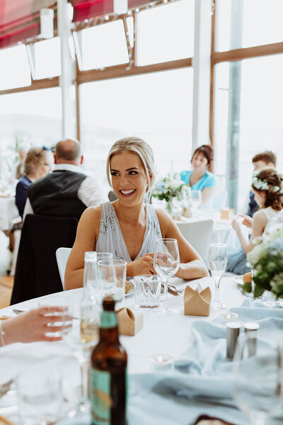 guest portrait at wedding