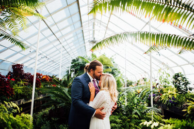 Volunteer Park is a wedding venue in the Seattle area, Washington area photographed by Seattle Wedding Photographer, Rebecca Anne Photography.