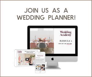 Join us as a wedding planner! Join us as a wedding planner!