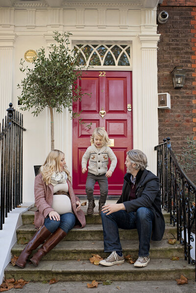 Family photo shoot in Richmond upon Thames