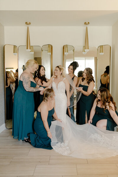 Bride Getting Ready  at Pala Mesa Resort