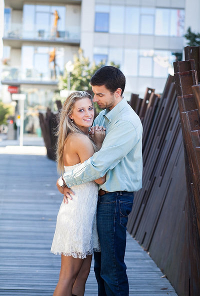 Engagement Photos in the Pearl District in Portland Oregon by Susie Moreno Photography