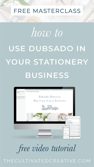 In this free masterclass, I will walk you through how Dubsado has changed the way I run my stationery business.