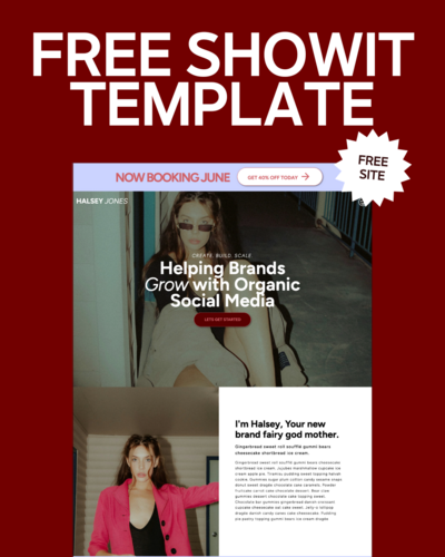 Becca Luna is a Showit Web Designer + Founder of Wealthy Web Designer