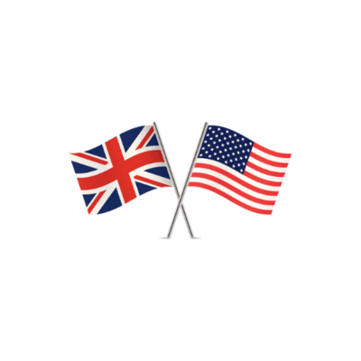 UK USA flag representing SuperGlass Windshield Repair Franchise