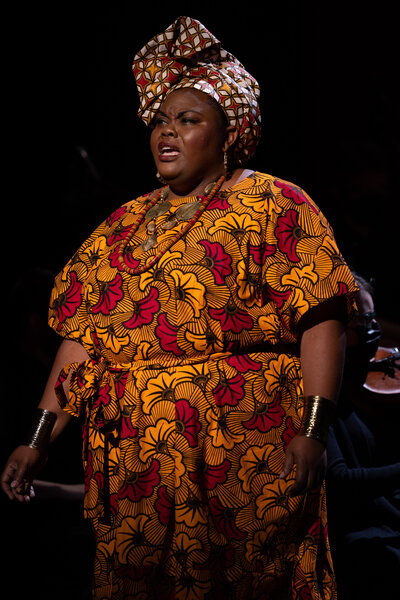 Amber Garrett sings the role Queen Mother in X: The life and times of Malcolm X. The opera  a powerful exploration of a complex and controversial figure who shaped the landscape of American civil rights. Composer Anthony Davis and librettist Thulani Davis craft a twelve-scene journey through Malcolm's life, from the poverty of his Michigan childhood to his electrifying rise as a Nation of Islam leader, his transformative pilgrimage to Mecca, and ultimately, his tragic assassination.