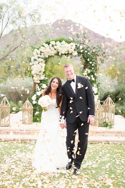 Blush El Chorro Wedding Paradise Valley, Arizona | Amy & Jordan Photography