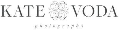 The logo for New Jersey Maternity Photographer Kate Voda